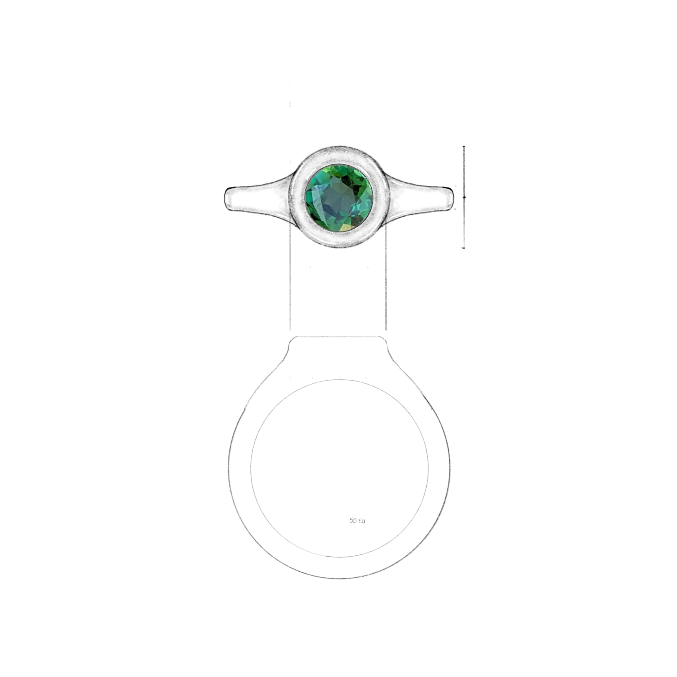 Aude Tourmaline (Green)